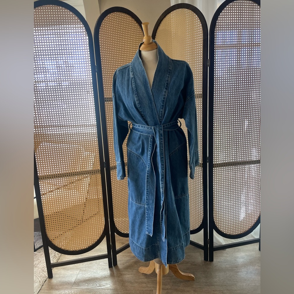 Mara Hoffmann Adrian denim coat